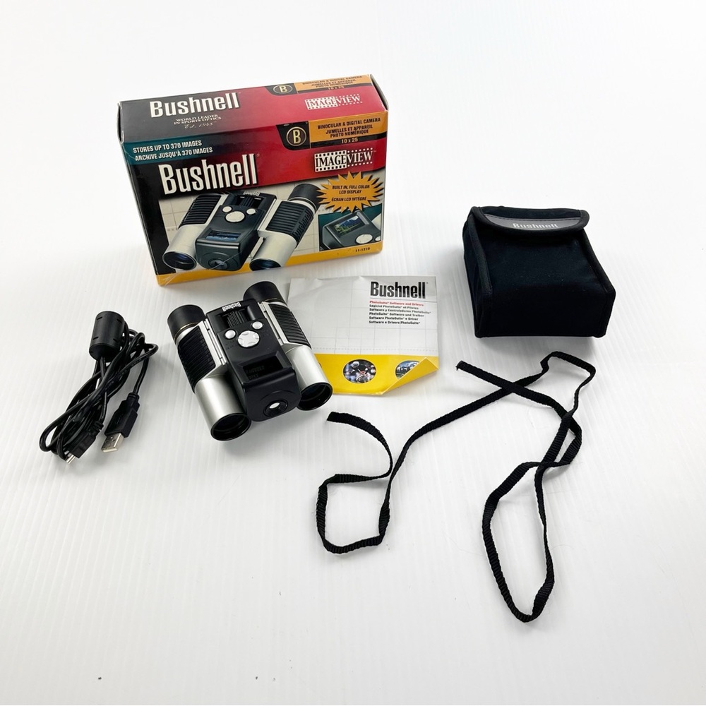 Bushnell ImageView 11-1210 10 x 25 Binocular and Digital Camera